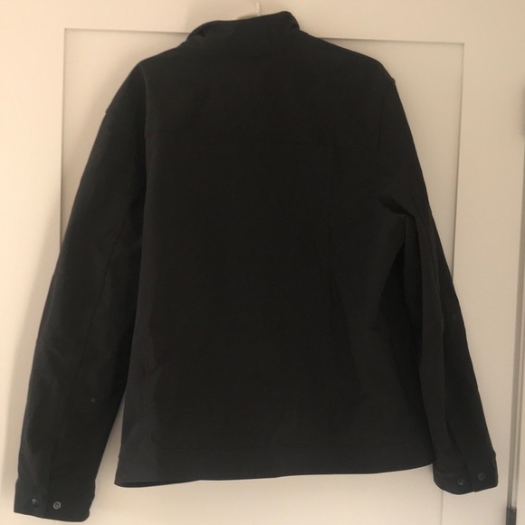Levi’s black, polyester , collared zip up jacket XXL - Picture 2 of 8